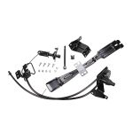 Kit di trazione a fune con staffa di ricambio della ruota di scorta