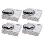 Coprimozzo cromato per ruota in lega