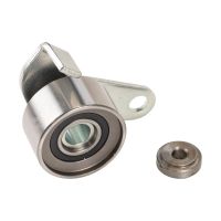 Puleggia di tensione con supporto sottostante