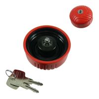 Tappo serbatoio chiudibile a chiave rosso