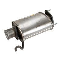 silenziatore di scarico posteriore centrale CAT