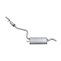 Impianto di scarico posteriore due pentole