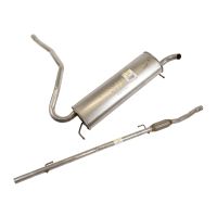 Impianto di scarico da convertitore catalitico completo