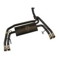 Impianto di scarico Monza Abarth 500 da record