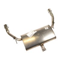 Silenziatore posteriore a doppio tubo