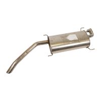 Marmitta completa di terminale 57-58 Ø interno