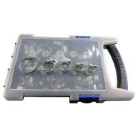 Set fascette stringitubo W1 100 pezzi 9 mm