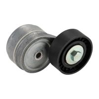 Puleggia di tensione a cinghia piana con braccio di tensione