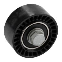 Deflessione della cinghia piana, puleggia di guida