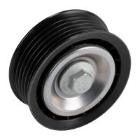 Puleggia a nastro piatto con scanalature