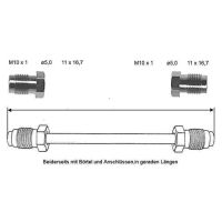 Tubo del freno 240 mm 10 x 1