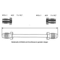 Tubo del freno 475 mm 10 x 1