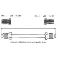 Tubo del freno 480 mm passante a sinistra