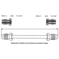 Tubo del freno 540 mm 10 x 1