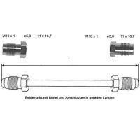 Tubo del freno 750 mm 10 x 1