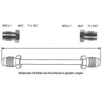 Tubo del freno 1040 mm 10 x 1
