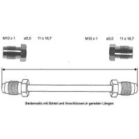 Linea freno 1100 mm anteriore sinistra