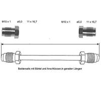 Tubo del freno 1220 mm 10 x 1