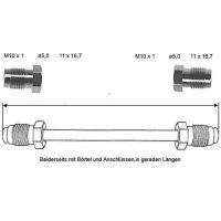 Tubo del freno 1600 mm 10 x 1