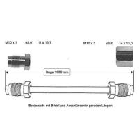 Tubo del freno 1630 mm