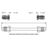 Tubo freno 2010 mm 10 x 1