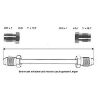 Tubo del freno 2200 mm 10 x 1