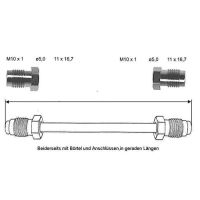 Tubo del freno 2700 mm 10 x 1