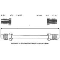 Tubo del freno 3150 mm 10 x 1