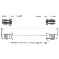 Tubo del freno 3300 mm anteriore e posteriore
