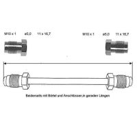 Tubo del freno 3500 mm 10 x 1