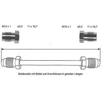Tubo del freno 3550 mm 10 x 1