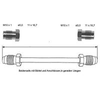 Tubo del freno 4000 mm 10 x 1