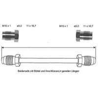 Tubo del freno 4400 mm 10 x 1