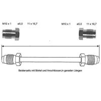 Tubo del freno 4450 mm 10 x 1
