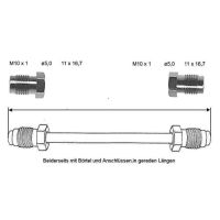 Tubo del freno 4500 mm 10 x 1