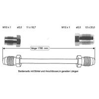 Tubo del freno 1780 mm sinistra ABS