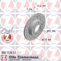 Set dischi freno sportivi forati