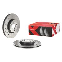 Disco freno anteriore Verniciato ventilato Brembo 284 Ø Xtra Line