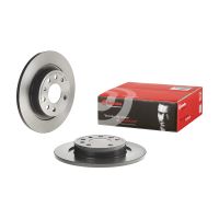 Disco freno posteriore rivestito Brembo pieno 278 Ø mm
