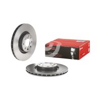 Disco freno anteriore rivestito, ventilato Ø 284mm Brembo