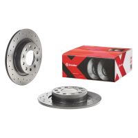 Disco freno posteriore interamente rivestito Ø 264 Brembo Xtra Line