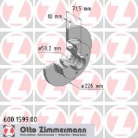 Disco freno posteriore pieno