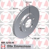Disco freno anteriore ventilato esternamente