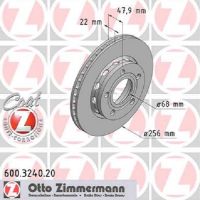Disco freno posteriore ventilato internamente ventilato