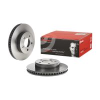 Disco freno anteriore ventilato, verniciato Brembo