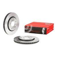 Disco freno anteriore Brembo rivestito, ventilato internamente