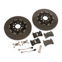 Set di dischi freno posteriore in carbonio ceramico a matrice