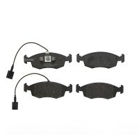 Pastiglie freno anteriori con contatti di usura Brembo