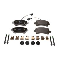 Pastiglie freno posteriore originale 20Q con accessori PSA OE 1612434080