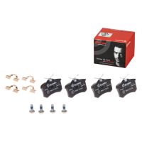 Pastiglie freno posteriori senza contatto di avviso BREMBO